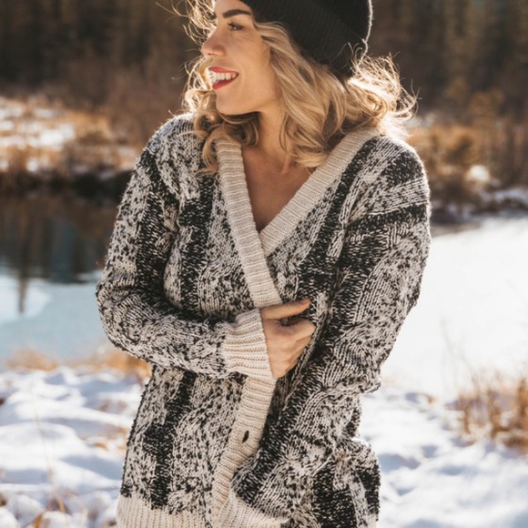 NEW SPECKLED FRONT GRANDPA CARDIGAN - Picture 3 of 12